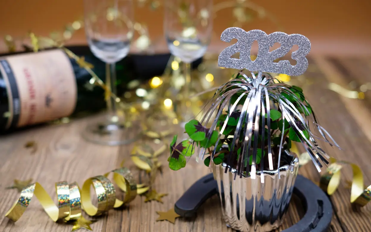 Silvester Dekoration