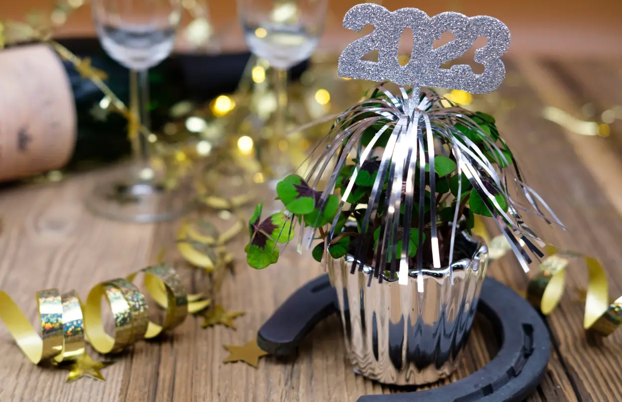 Silvester Dekoration