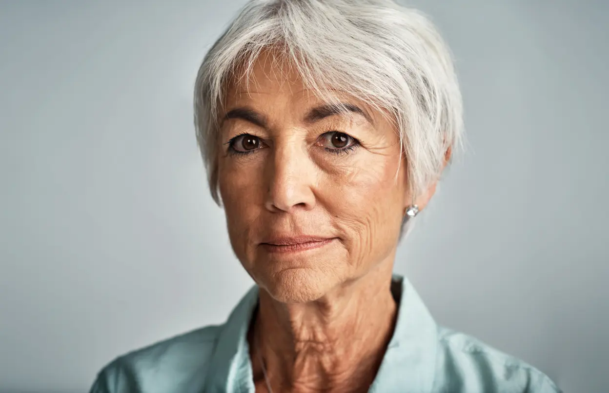 Porträt einer älteren Frau