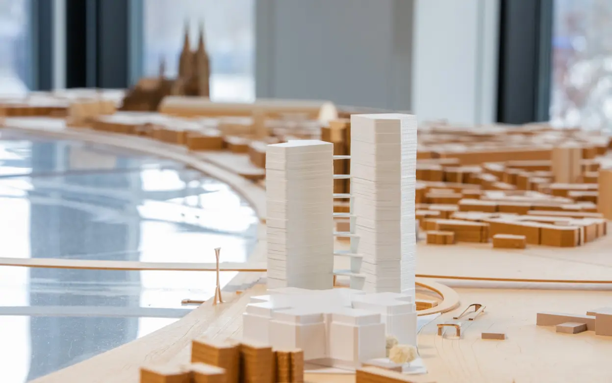 DEVK Turmmodell JSWD Architekten GmbH & Co. KG