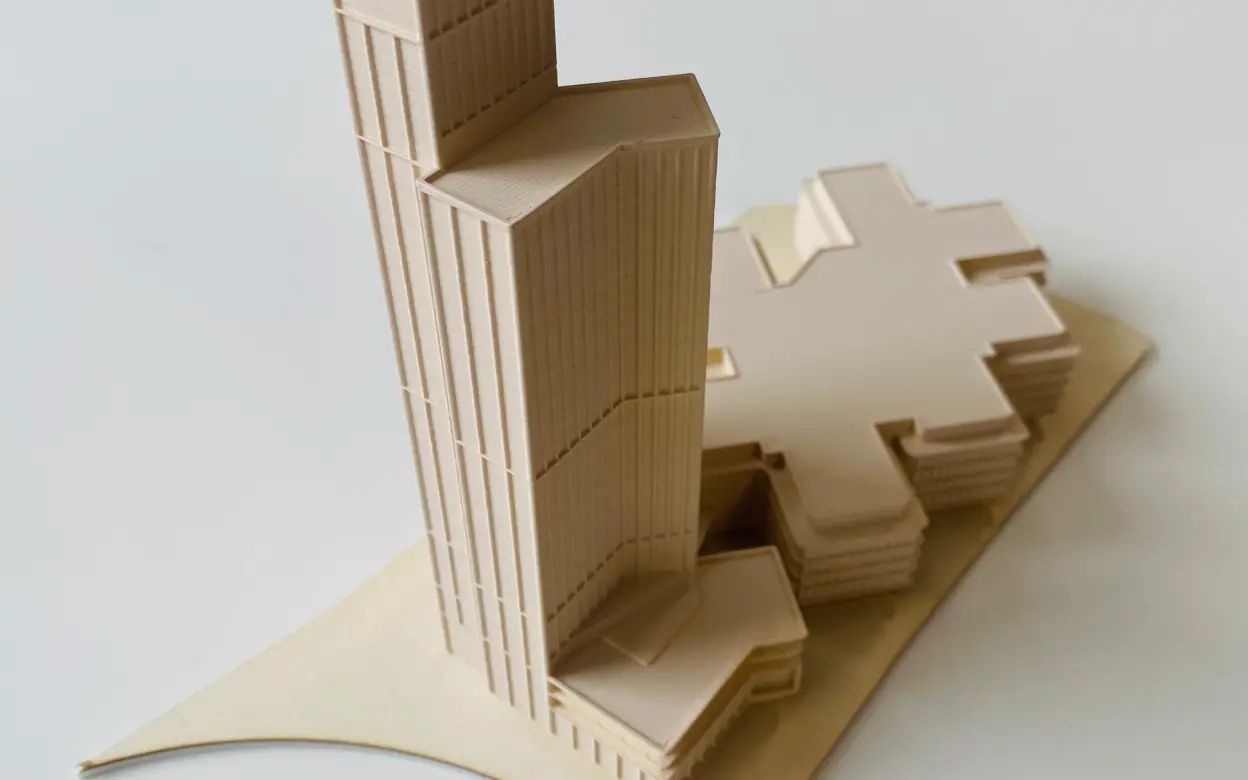 DEVK Turmmodell BAID Architektur GmbH