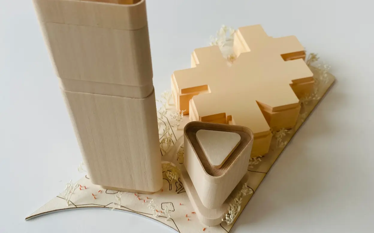 DEVK Turmmodell Lengfeld und Wilisch Architekten PartGmbB