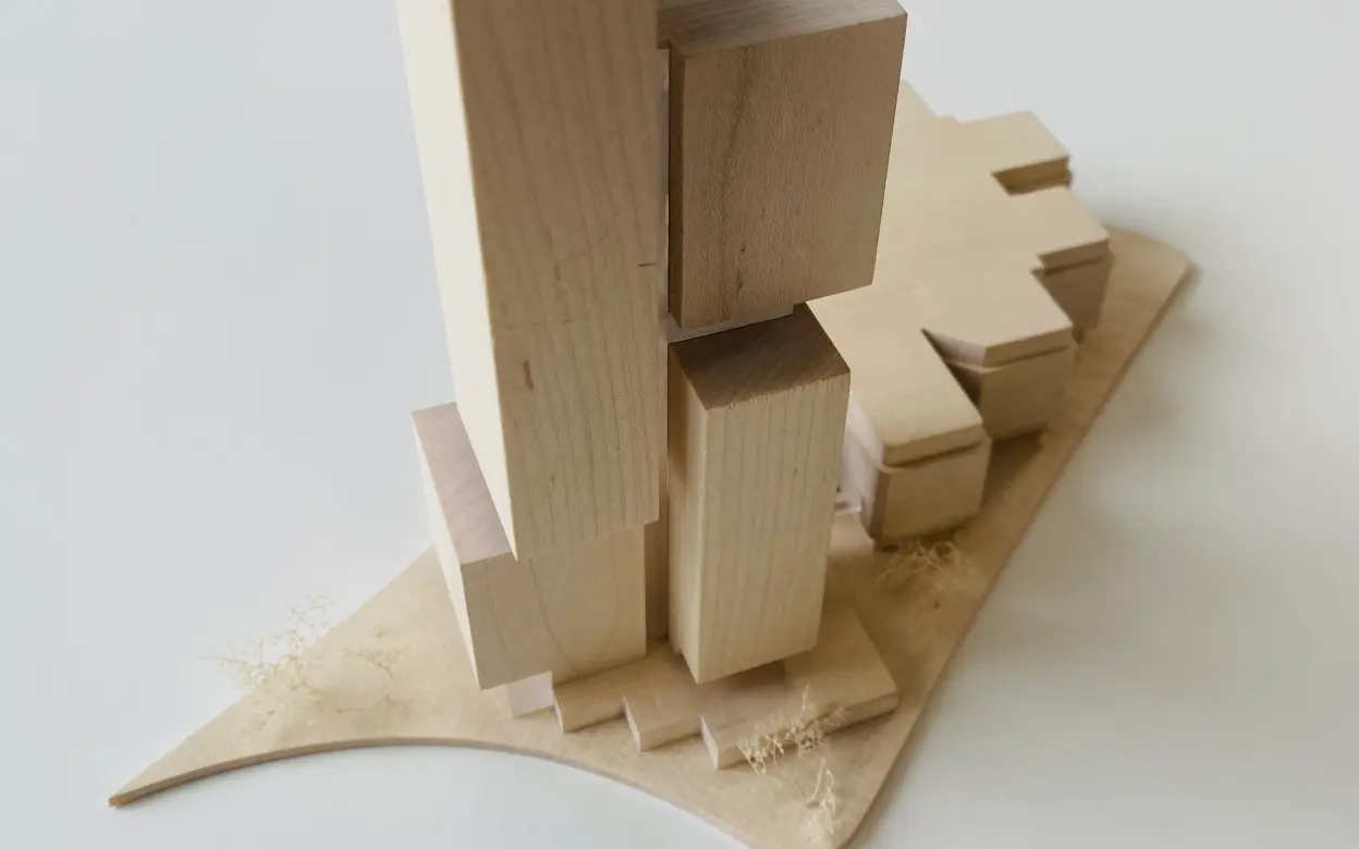 DEVK Turmmodell Henke Schreieck Architekten ZT GmbH