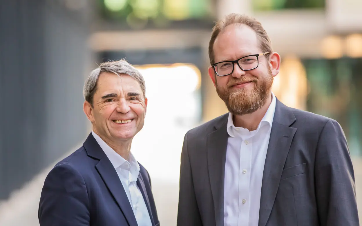 Wolfgang Jöbkes und Cliff Falkenhagen