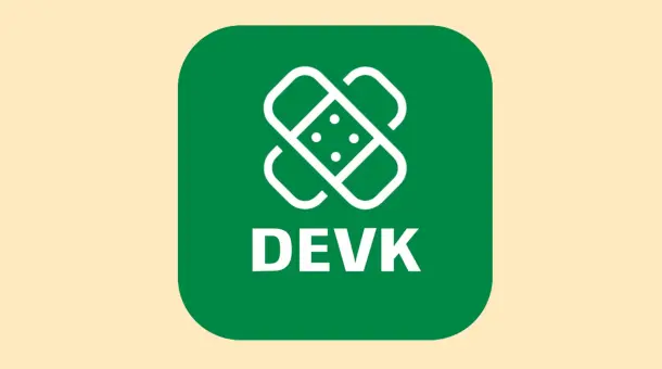 Logo der DEVK-Krankenversicherungs-App