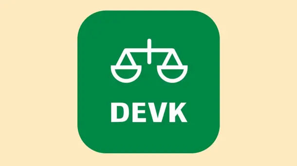 Logo der DEVK-Rechtsschutz-App