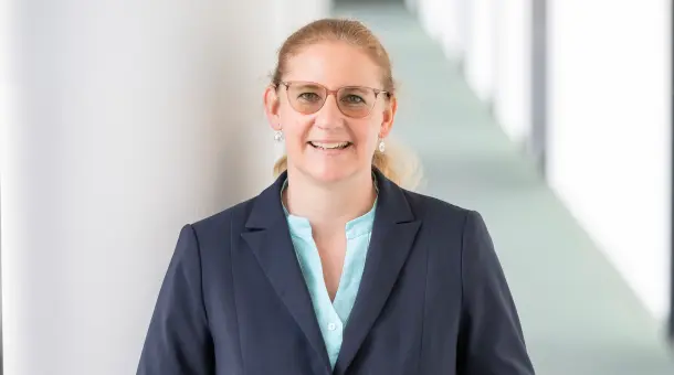 Pressesprecherin Maschamay Poßekel